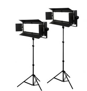 TITAN LED Foto-Video SET 2x LG-600 38W/5.600LUX + 2x Statief  